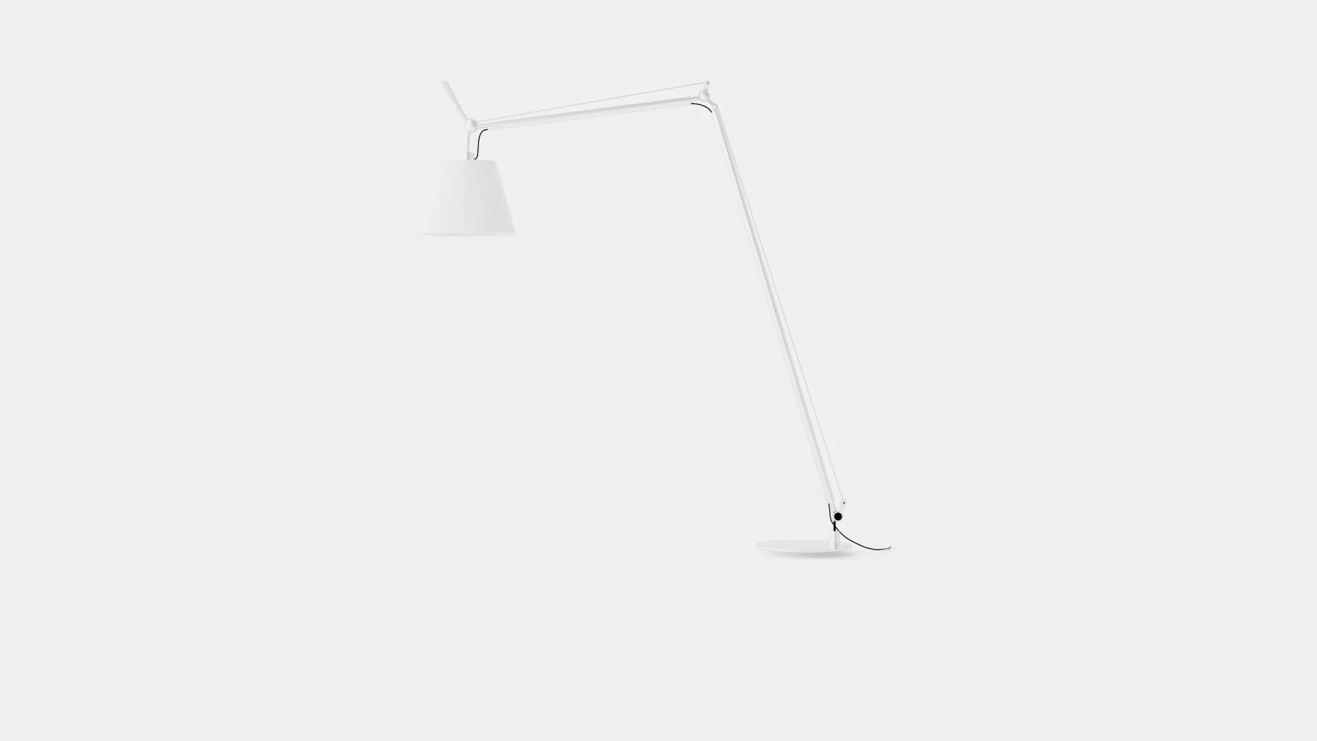 Tolomeo Lamp 3D Model .c4d .max .obj .3ds .fbx .stl .blend