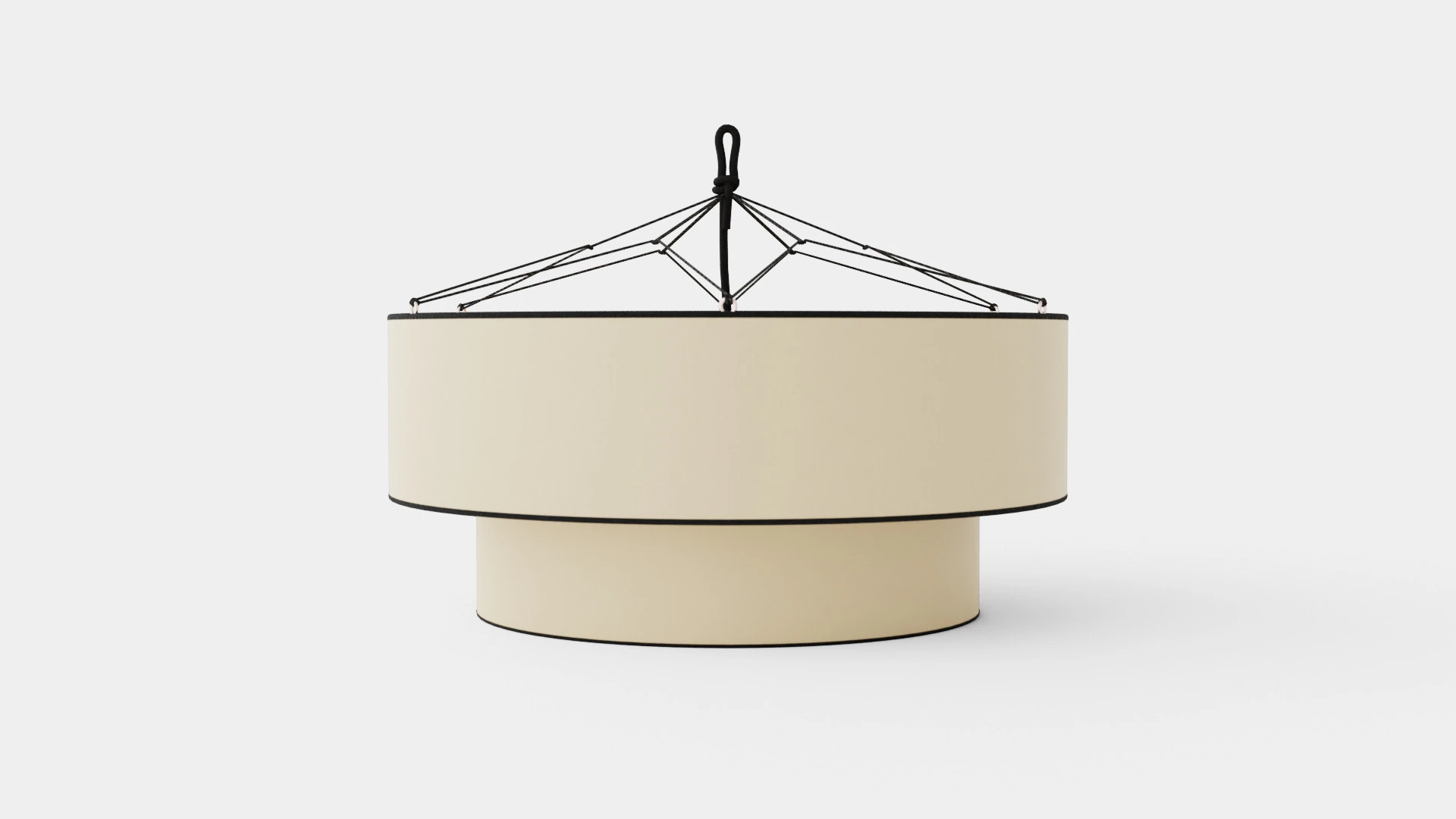 Tophat Form Lamp 3D Model .c4d .max .obj .3ds .fbx .stl .blend 