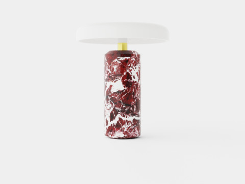 Trip - Burgundy White Glossy Modelo 3D