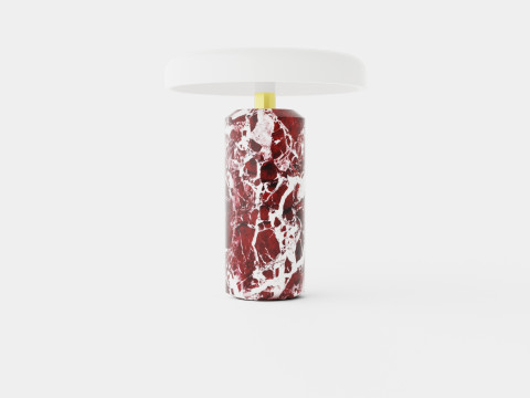 Trip - Burgundy White Glossy Modelo 3D