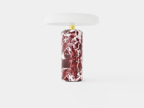 Trip - Burgundy White Glossy Modelo 3D