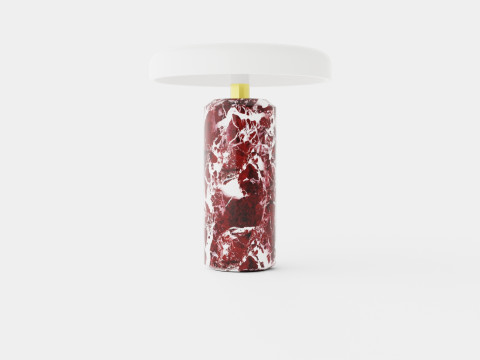 Trip - Burgundy White Glossy Modelo 3D