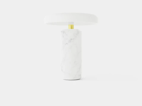 Trip - Carrara White Glossy 3D Model