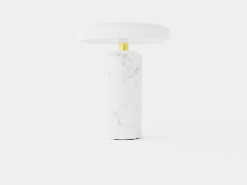 Trip - Carrara White Glossy 3D Model