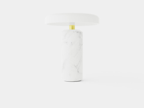 Trip - Carrara White Glossy 3D Model