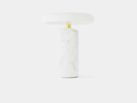 Trip - Carrara White Glossy 3D Model