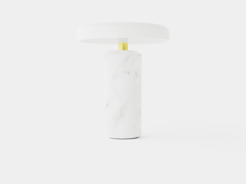 Trip - Carrara White Glossy 3D Model