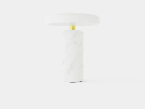Trip - Carrara White Glossy 3D Model