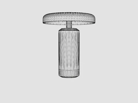 Trip - Carrara White Glossy 3D Model