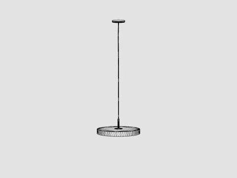 Umage Asteria Green Lamp 3D Model