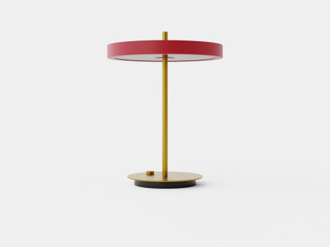 Umage Asteria Red Lamp Model 3D