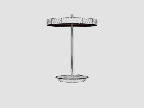 Umage Asteria Red Lamp 3D Model