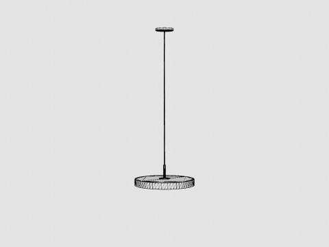 Umage Asteria Yellow Lamp 3D Model