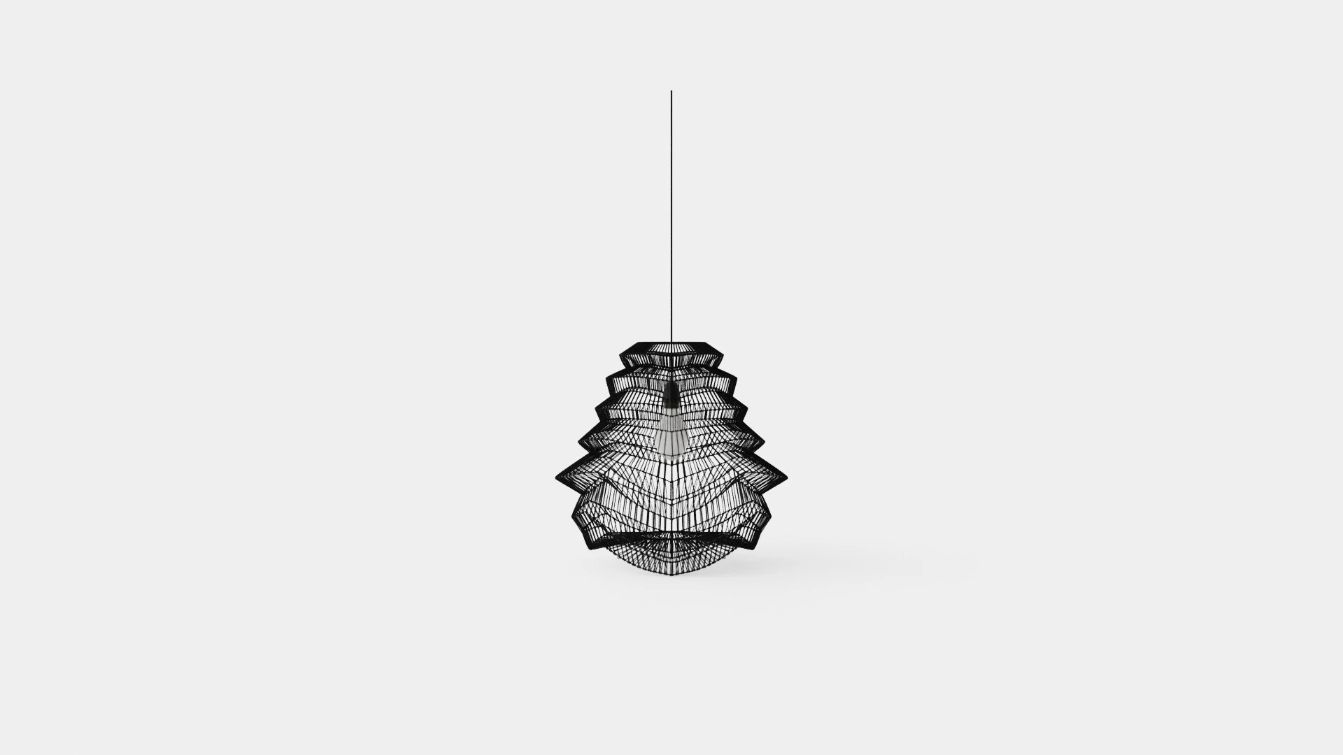 Vilde Pendant Lamp 3D Model .c4d .max .obj .3ds .fbx .stl .blend 