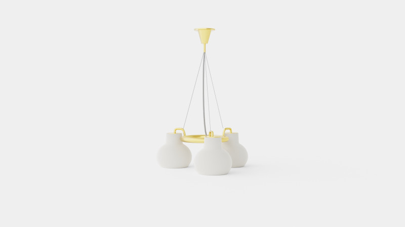 VL Ring Crown3 Lamp 3D 모델 .c4d .max .obj .3ds .fbx .stl .blend