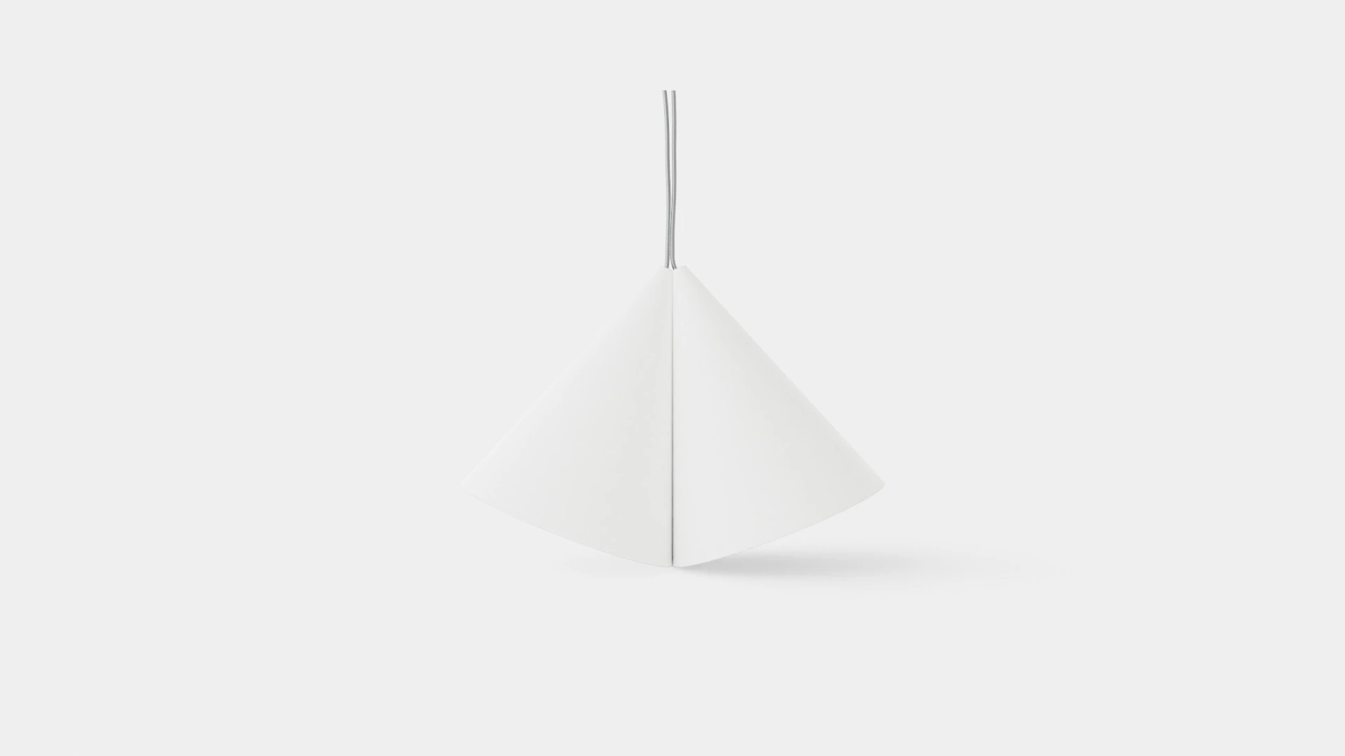 Virvel White Lamp 3D Model .c4d .max .obj .3ds .fbx .stl .blend 