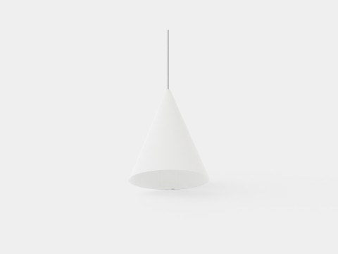 Virvel White Lamp Modelo 3D