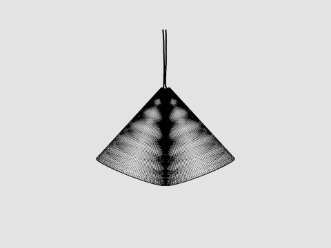 Virvel White Lamp 3D Model