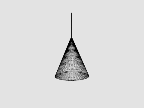 Virvel White Lamp 3D Model