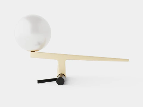 延子テーブルランプ 3Dモデル