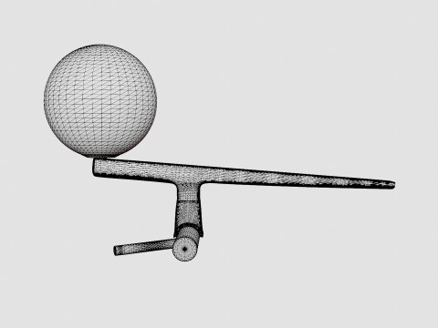 Yanzi Table Lamp 3D Model
