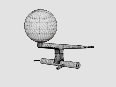 Yanzi Table Lamp 3D Model