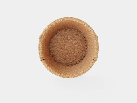 A large sturdy storage basket 3D Model