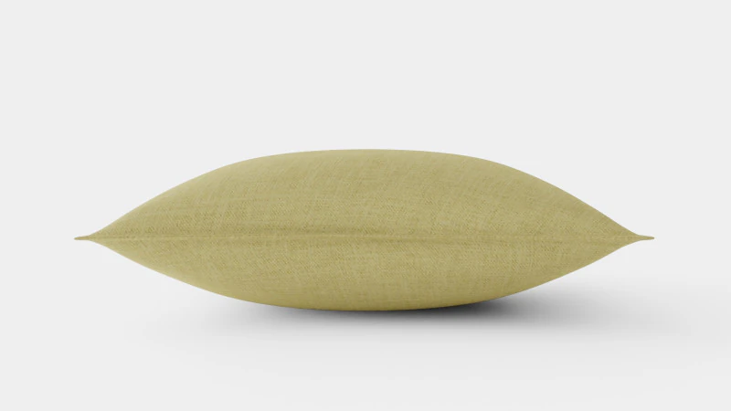 ウォッシュドリネンのクッションカバー カーキグリーン 3Dモデル .c4d .max .obj .3ds .fbx .stl .blend 