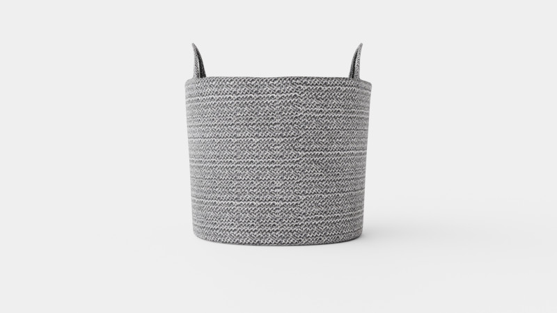 Sturdy storage basket 3Dモデル .c4d .max .obj .3ds .fbx .stl .blend