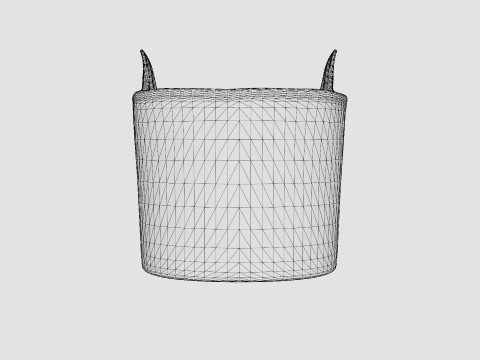 Sturdy storage basket 3Dモデル
