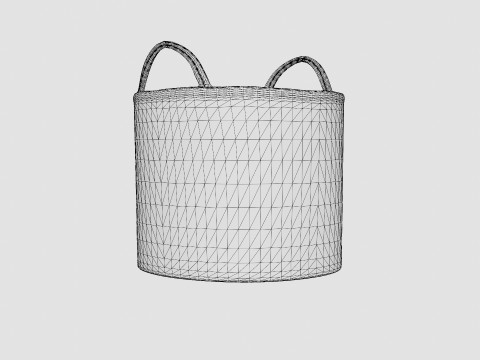 Sturdy storage basket 3Dモデル