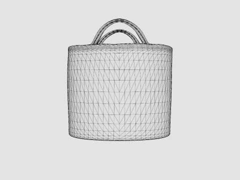 Sturdy storage basket 3Dモデル