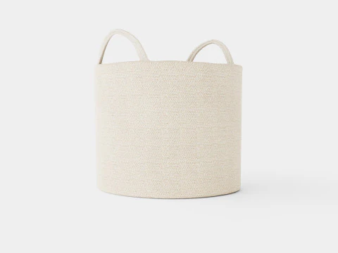 丈夫な収納バスケット 3Dモデル