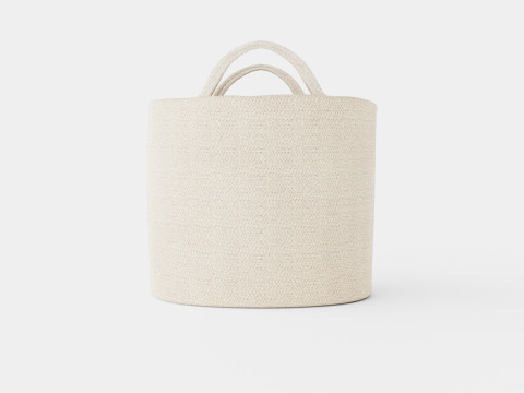 Sturdy storage basket 3D Model