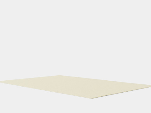 Large rug 3D 模型