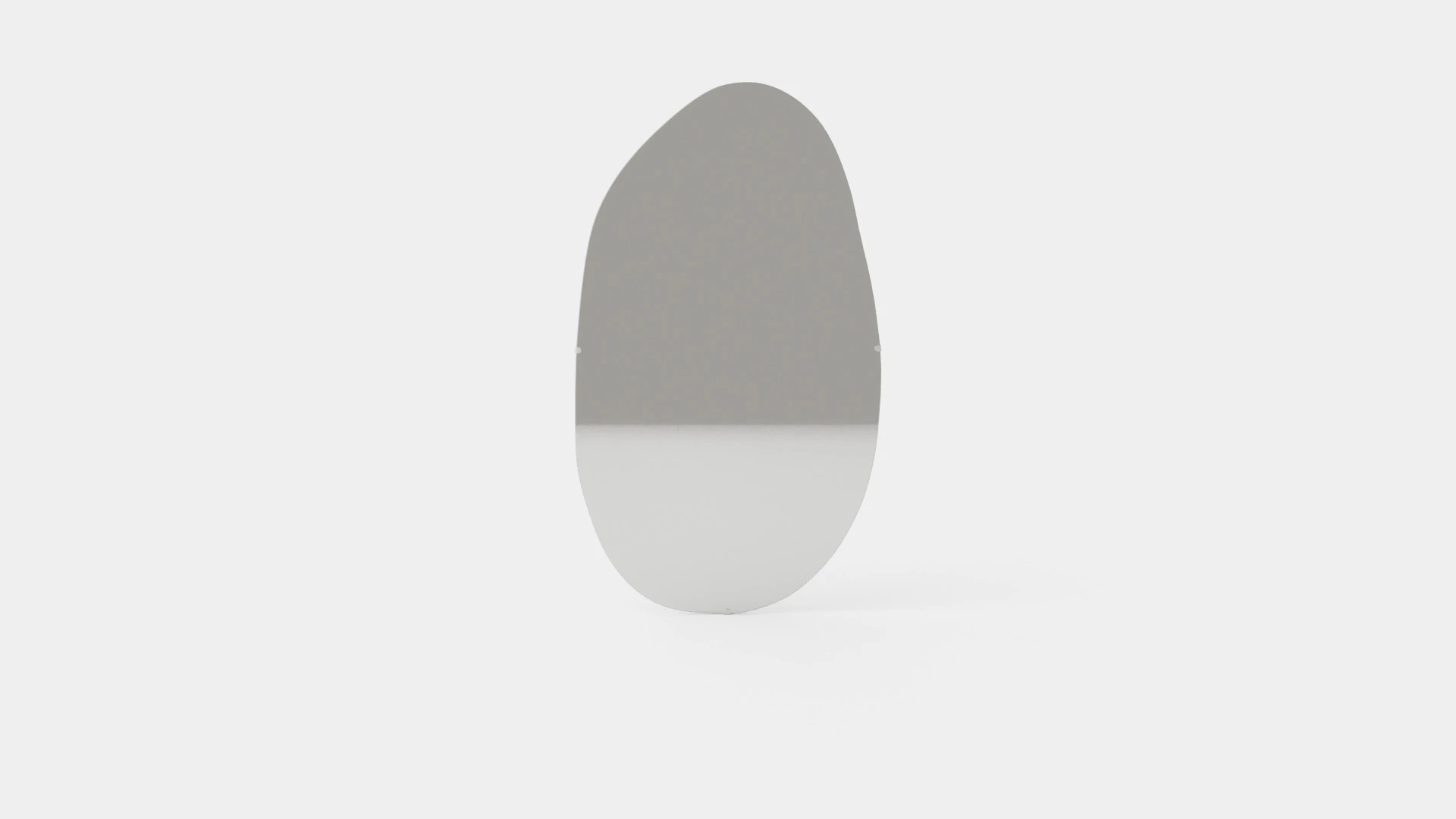 Asymmetric mirror 3D Model .c4d .max .obj .3ds .fbx .stl .blend 