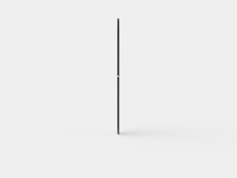 Asymmetric mirror Modelo 3D