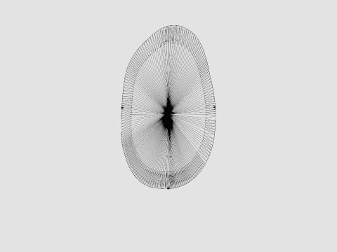Asymmetric mirror 3D Model