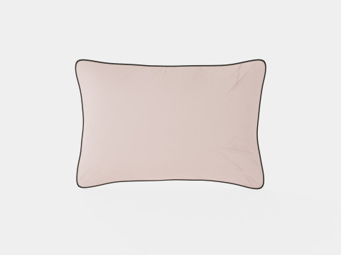 Cushion Cover in Cotton Velvet Powder Pink 3D Model