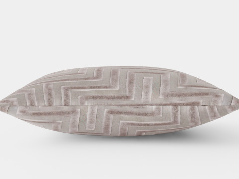 Cushion Cover in Velvet Grey Model 3D