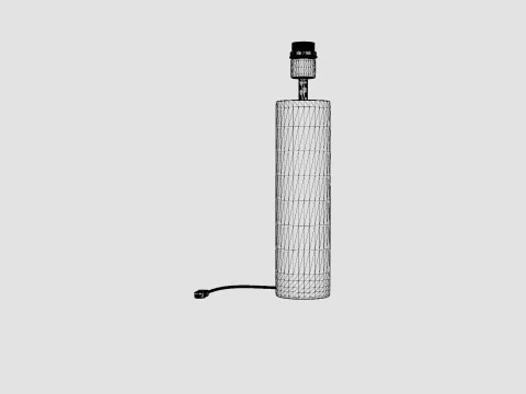Cylindrical table lamp 3D Model