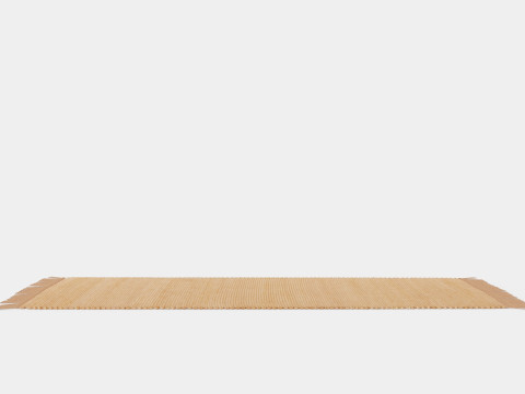 Rug in jute Modello 3D