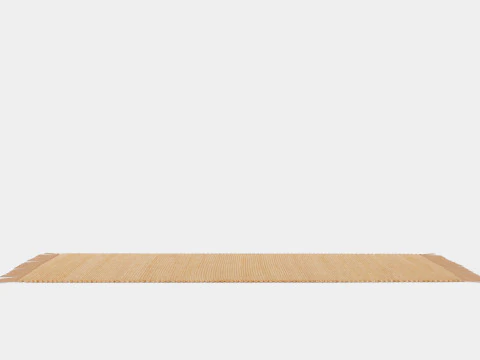 Rug in jute 3D Model
