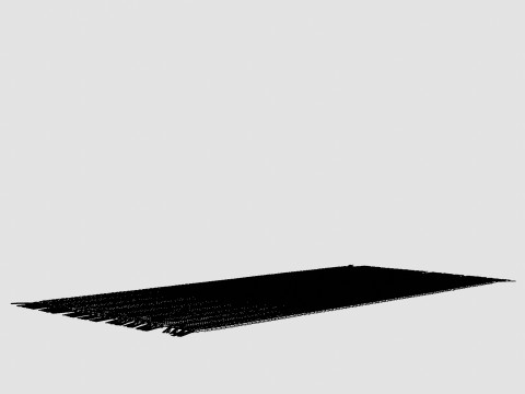 Rug in jute Modello 3D