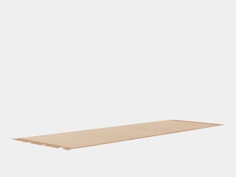 Rug in jute 3D 模型