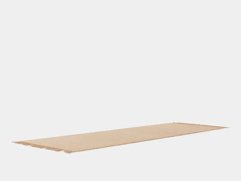Rug in jute 3D Model