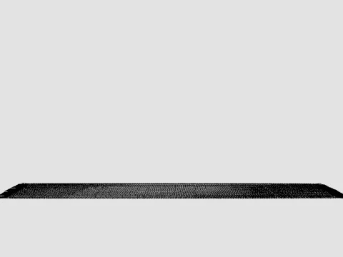 Rug in jute 3D Model