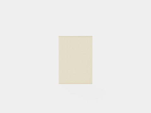 Rug in a soft wool blend 3D Model