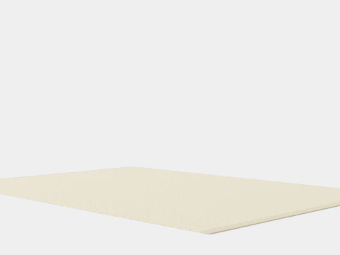 Rug in a soft wool blend 3D Model