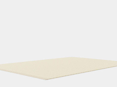Rug in a soft wool blend Model 3D